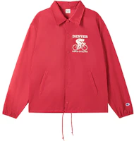 Champion FW24 Casual Printed Button-Up Jacket - Japan Edition U4COTJM013 Champion FW24 Casual Printed Button-Up Jacket - Japan Edition U4COTJM013