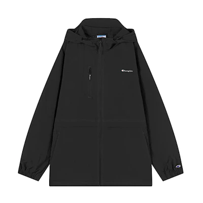 Champion FW24 HK SMU Ecom Script Logo Basic Windproof Hoodie Jacket Unisex U4COTSM021