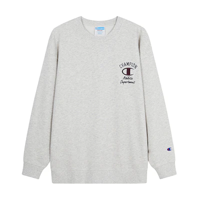 Champion FW24 Japan SMU 2 Logo Crewneck Casual Sweatshirt Unisex - US Edition U4CSWSM088-1