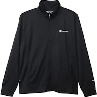 Champion FW24 Logo Quick-Dry Zip-Up Jacket Unisex Black C3-AS403-090 Champion FW24 Logo Quick-Dry Zip-Up Jacket Unisex Black C3-AS403-090