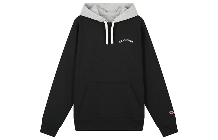 Champion FW24 OG Sport Embroidered Logo Patchwork Fleece Hoodie Unisex U4CSWUM089