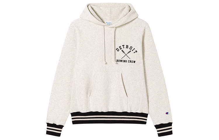 Champion FW24 Reverse Weave Retro Embroidered Hoodie - Unisex Japan Edition U4CSWJM058