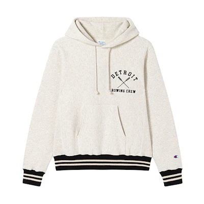 Champion FW24 Reverse Weave Retro Embroidered Hoodie - Unisex Japan Edition U4CSWJM058