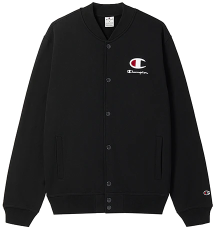 champion-fw-24-script-embroidered-logo-fleece-baseball-jacket-unisex-casual-style-u4-cswem-015