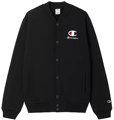 Champion FW24 Script 刺繡Logo羊毛棒球外套 男女休閒風格 U4CSWEM015 Buy Champion FW24 Script 刺繡Logo羊毛棒球外套 男女休閒風格 U4CSWEM015
