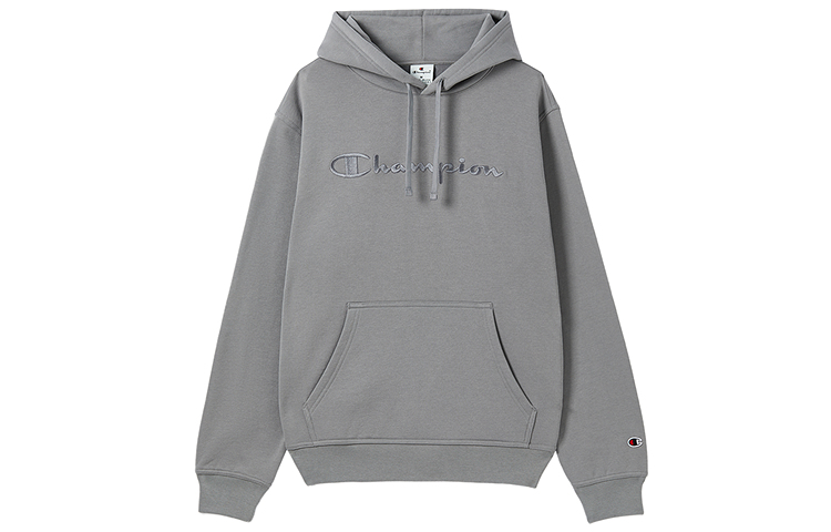 Champion FW24 Script Embroidered Logo Fleece Hoodie Unisex Casual Basic Streetwear U4CSWEM016
