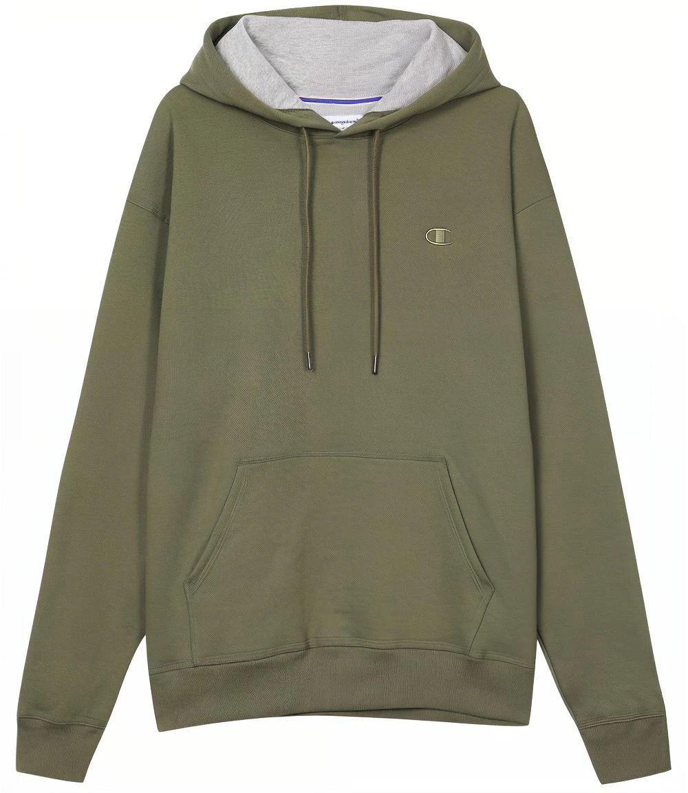champion-green-hoodie-with-logo-on-chest-and-sleeve-unisex-couple-edition-s0889-407-d55-9-ax