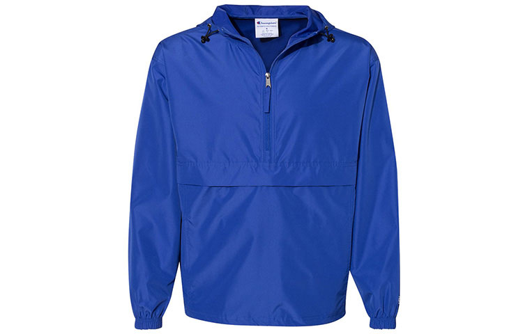Champion Half-Zip Pullover Jacket Blue Unisex Casual Style C0200-RB