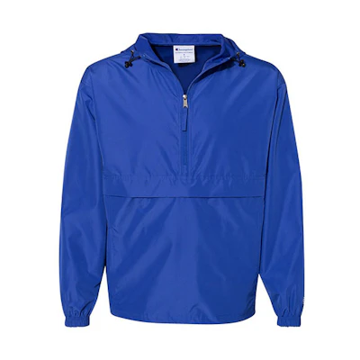 Champion Half-Zip Pullover Jacket Blue Unisex Casual Style C0200-RB