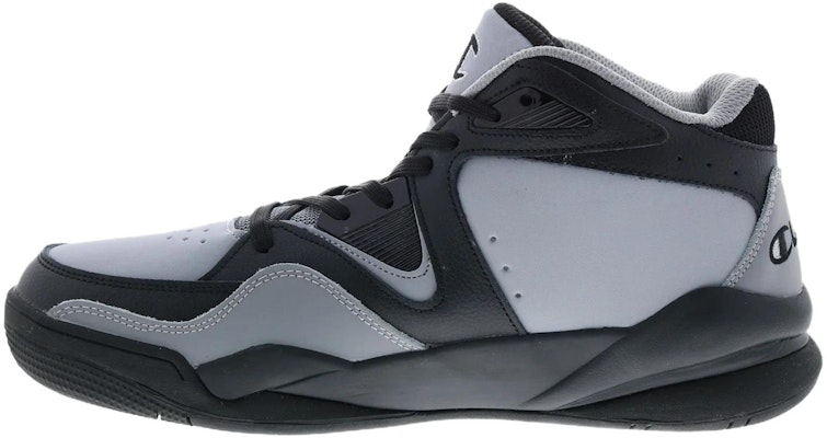 冠軍減震防滑高幫生活休閒鞋男款黑灰 Buy 冠軍減震防滑高幫生活休閒鞋男款黑灰