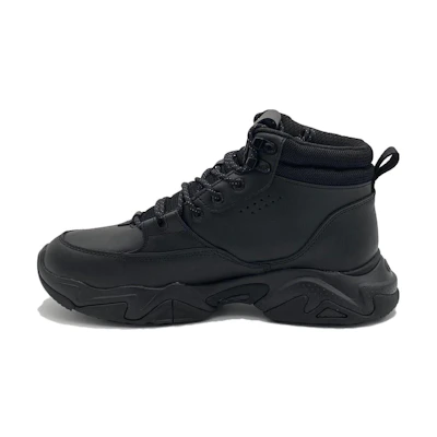 Champion High-Top 'Black Shock-Absorbing Slip-Resistant Dad Shoe'