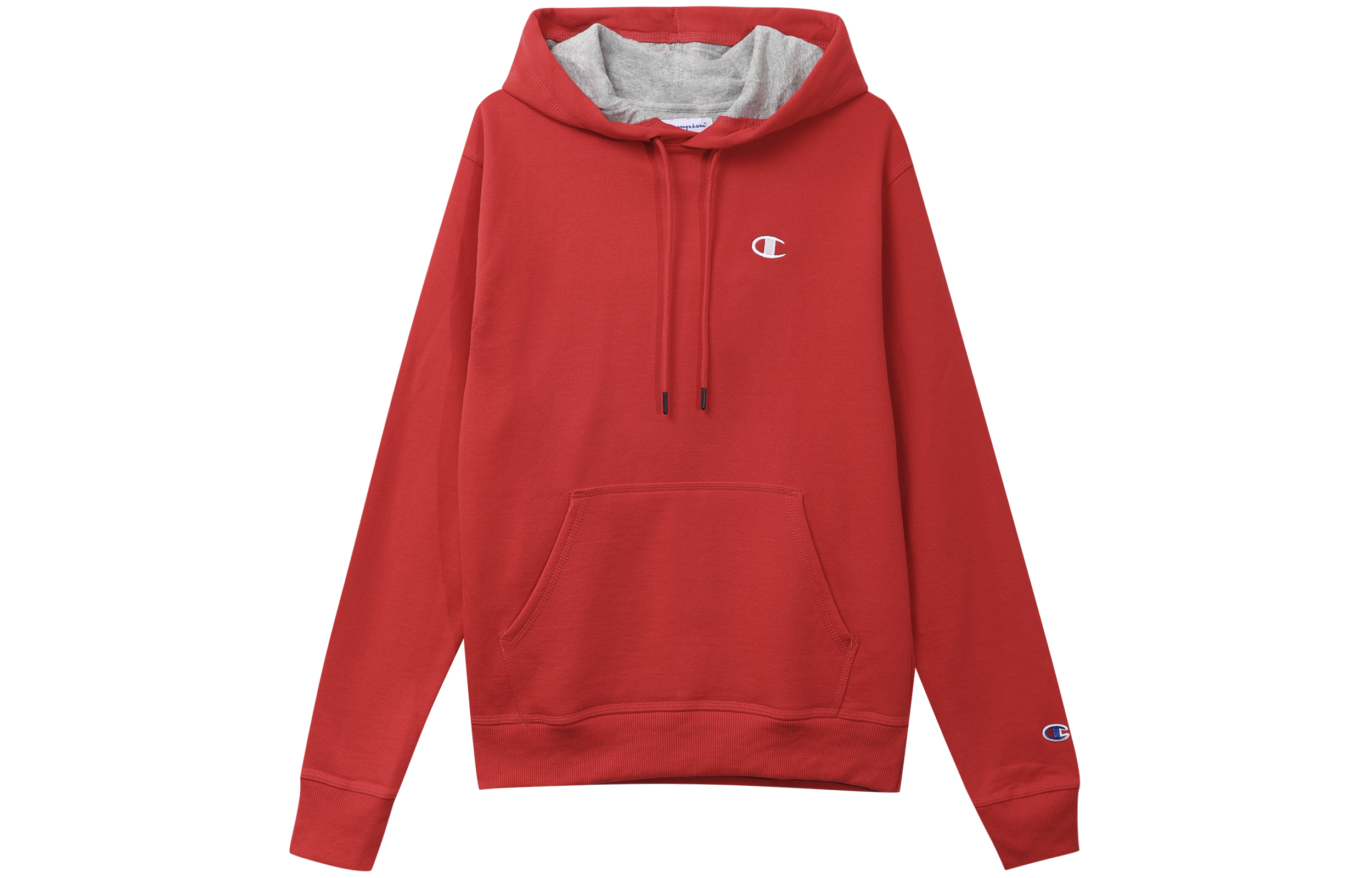 Champion Hoodie Fleece Pullover Red Unisex US Edition S0889-407D55-U7J