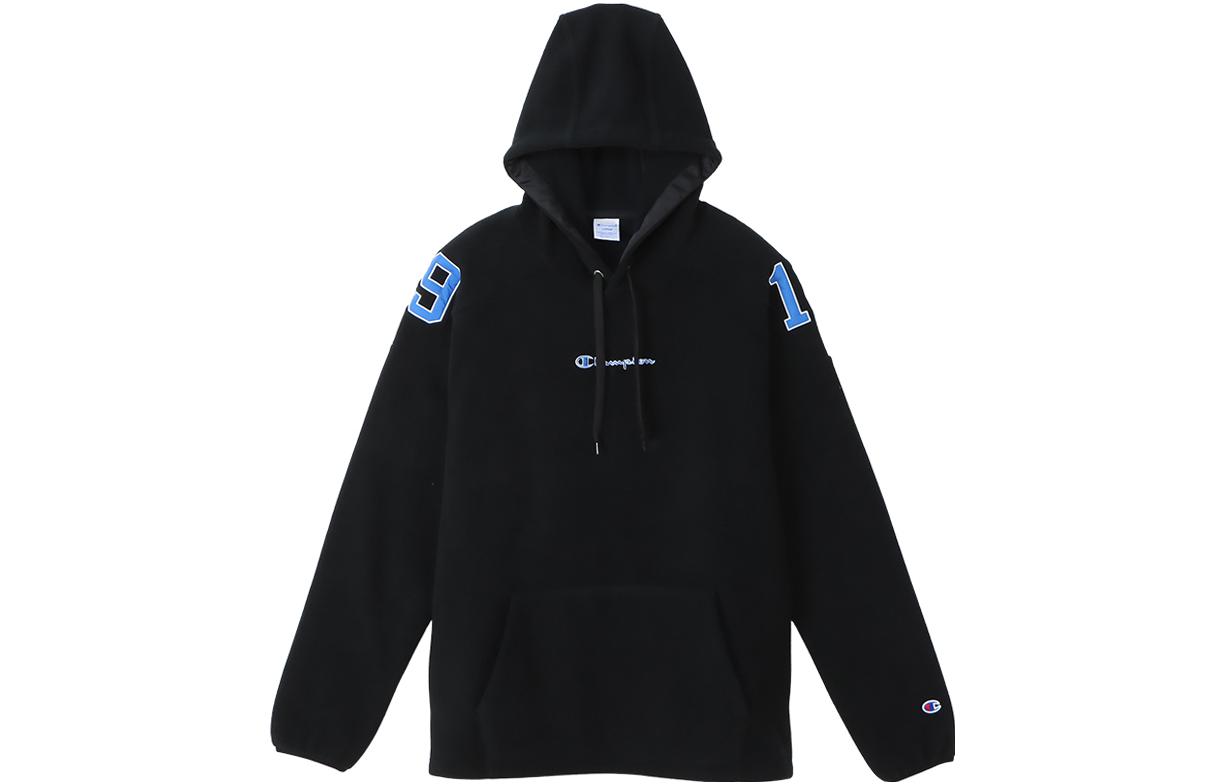 Champion Hoodie with Logo Print Casual Pullover Long Sleeve C3-W611