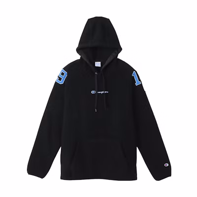 Champion Hoodie with Logo Print Casual Pullover Long Sleeve C3-W611
