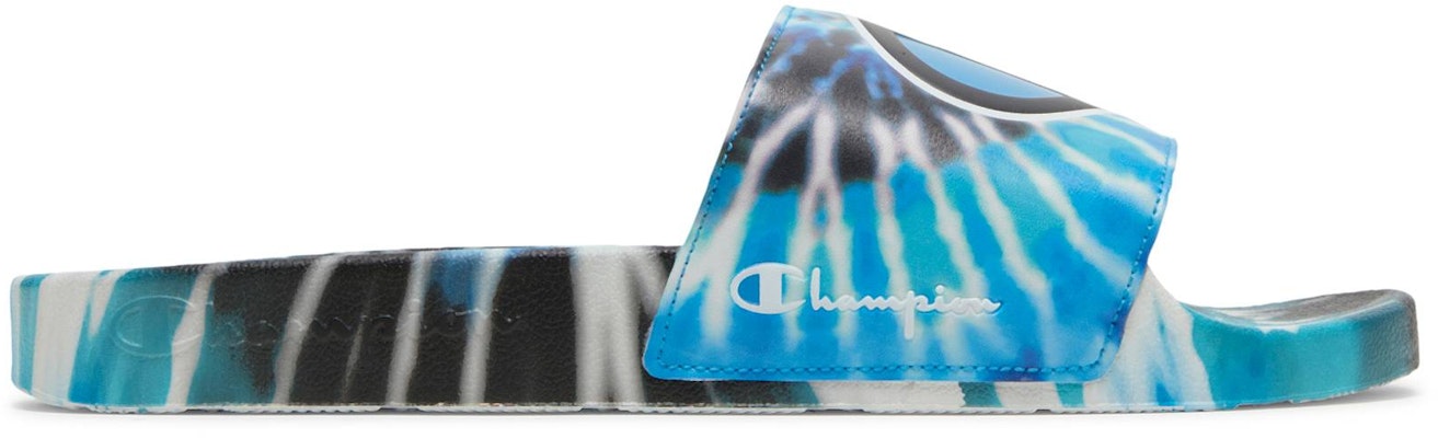 Champion IPO Slide 'Tie Dye - Blue Black' CP101191M Buy Champion IPO Slide 'Tie Dye - Blue Black' CP101191M