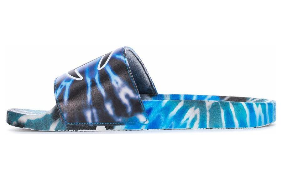 Champion IPO Slide 'Tie Dye - Blue Black' CP101191M