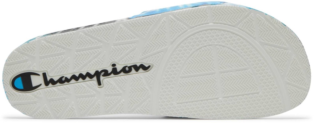 Champion IPO Slide 'Tie Dye - Blue Black' CP101191M Shop Champion IPO Slide 'Tie Dye - Blue Black' CP101191M