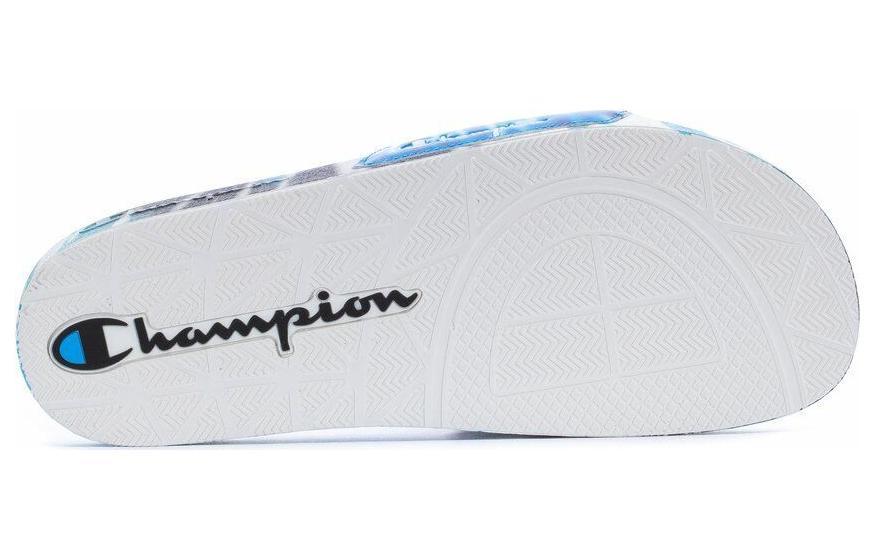 Purchase Champion IPO 拖鞋 '蓝黑扎染' CP101191M