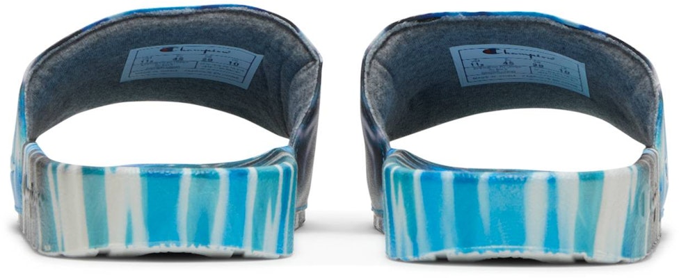 Champion IPO Slide 'Tie Dye - Blue Black' CP101191M Details for Champion IPO Slide 'Tie Dye - Blue Black' CP101191M