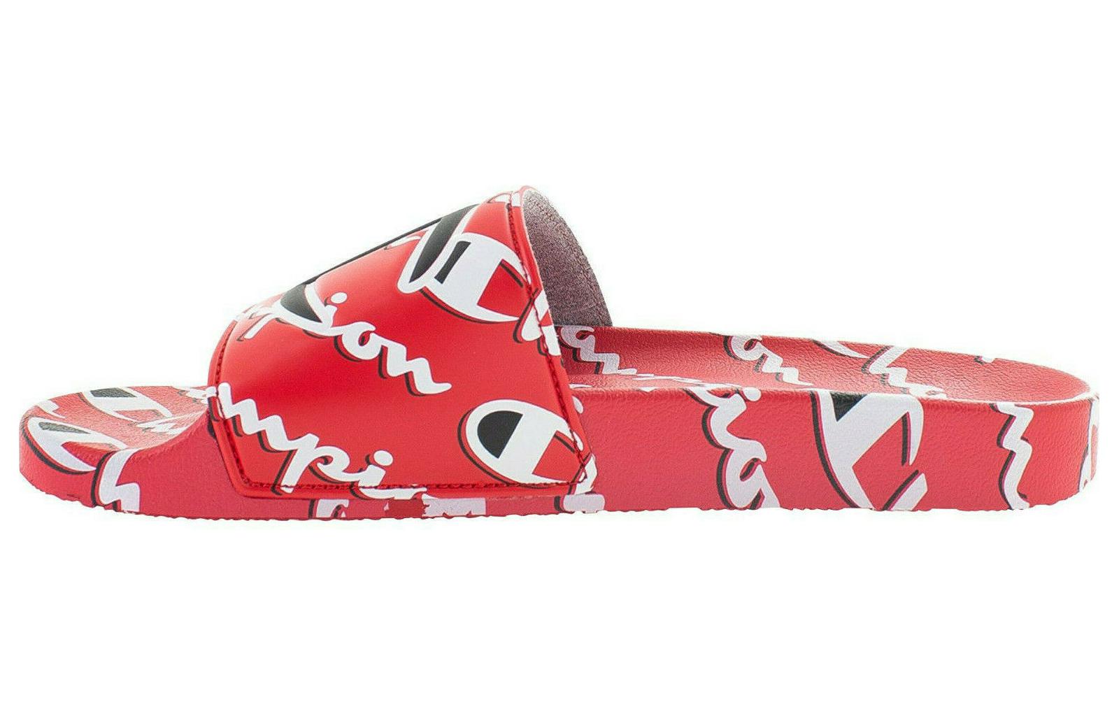 Champion IPO Slides 'Repeat Print - Scarlet' CP100572M