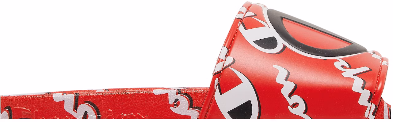 Champion IPO Slides 'Repeat Print - Scarlet' CP100572M Order Champion IPO Slides 'Repeat Print - Scarlet' CP100572M