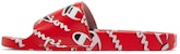 Champion IPO Slides 'Repeat Print - Scarlet' CP100572M