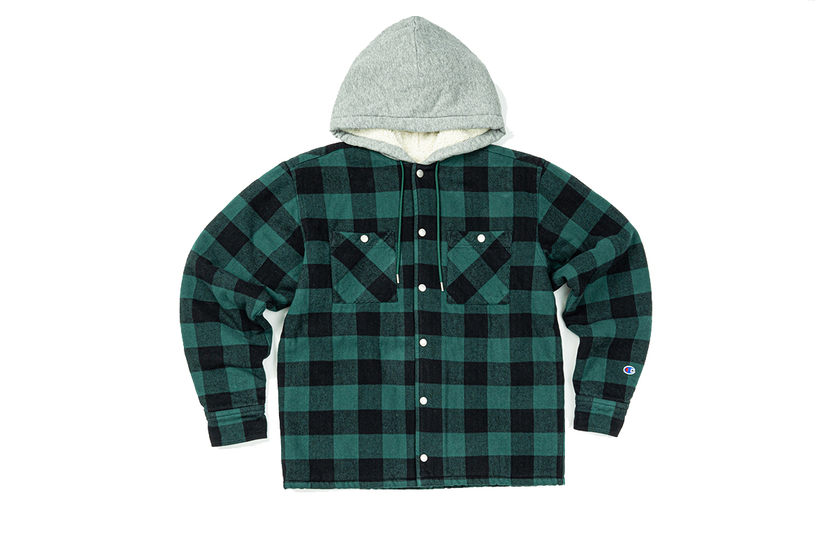 Champion Japanese Fleece-Lined Long Sleeve Hoodie Jacket C3-S609-M860