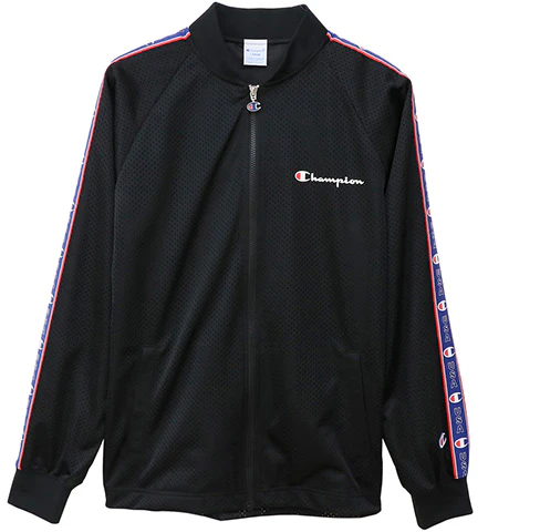 champion-kirin-arm-logo-script-dry-fit-jacket-black-unisex-japan-edition-c3-p603-black