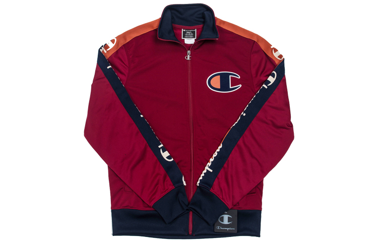 Champion Kirin Arm Logo Track Jacket Burgundy Unisex U.S. Edition V3377-550259-7/T