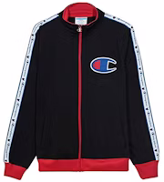 Champion Kirin Arm Red Blue Panel Jacket Black - Unisex US Version V3377549870-01 Champion Kirin Arm Red Blue Panel Jacket Black - Unisex US Version V3377549870-01