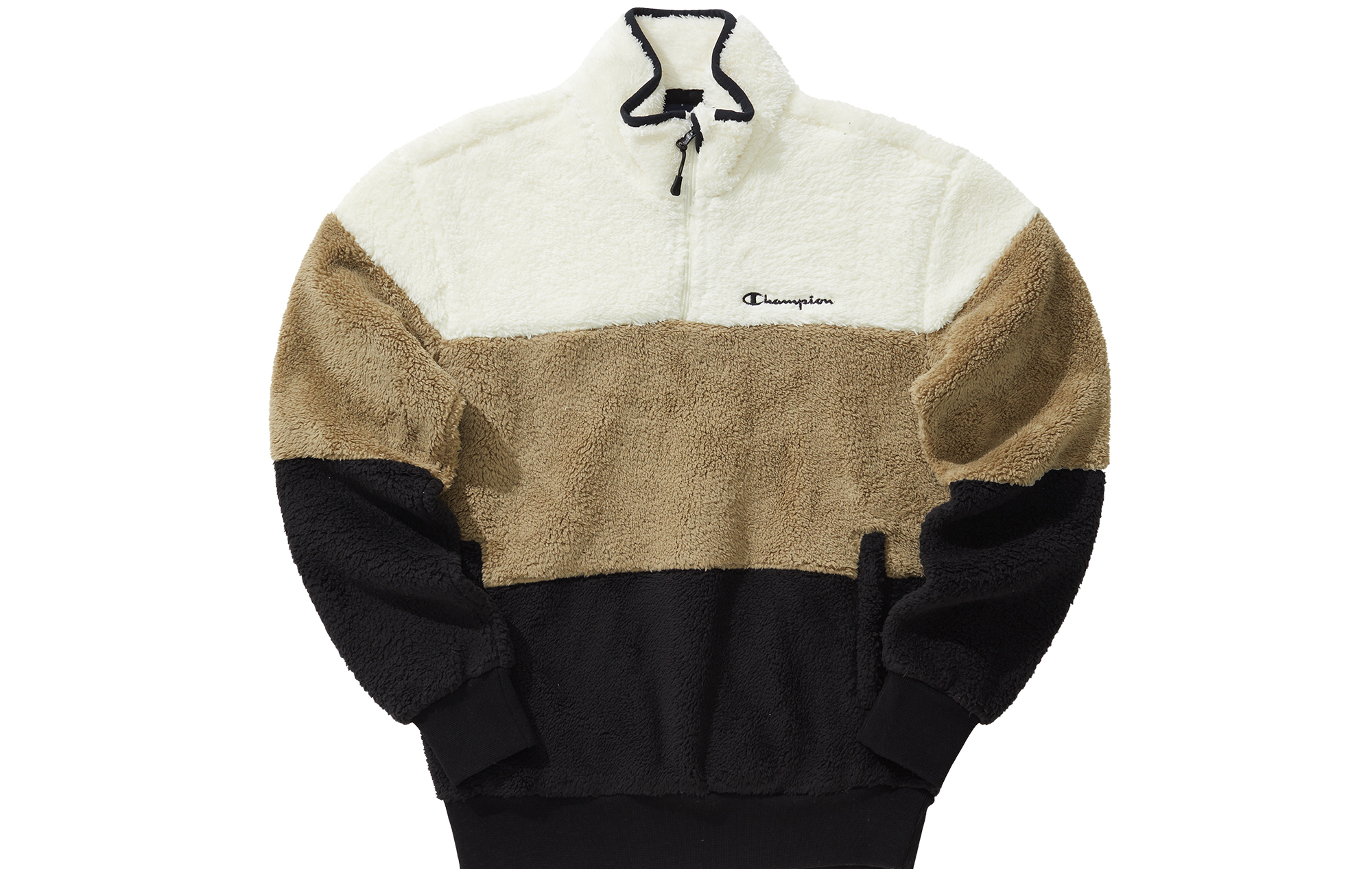 Champion Legacy Gradient Logo Patchwork Loose Fit Zip Jacket Unisex Euro Edition EM-UOT05