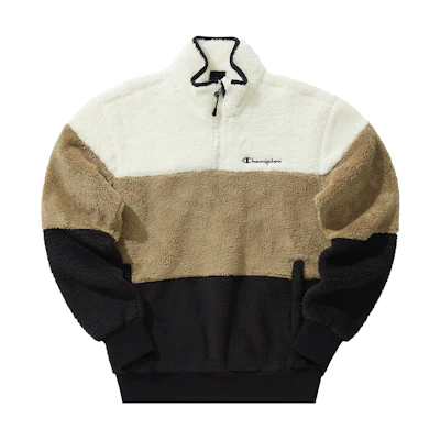 Champion Legacy Gradient Logo Patchwork Loose Fit Zip Jacket Unisex Euro Edition EM-UOT05