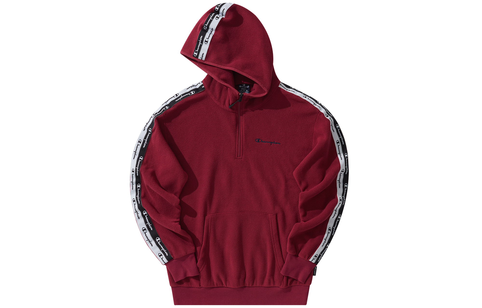 Order Champion Legacy Half-Zip Hoodie with Side Taping Classic Logo Unisex European Style EM-USW28