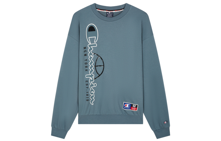 Champion Legacy Logo Print Crewneck Sweatshirt Basketball Style Unisex U4ASWEM15