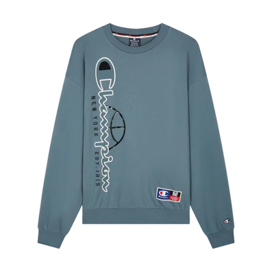 Champion Legacy Logo Print Crewneck Sweatshirt Basketball Style Unisex U4ASWEM15