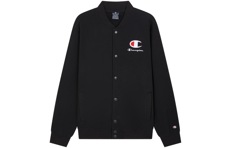 Champion Legacy SS24 Embroidered Dual Logo Crewneck Cardigan Sweatshirt Unisex U4ASWEM20
