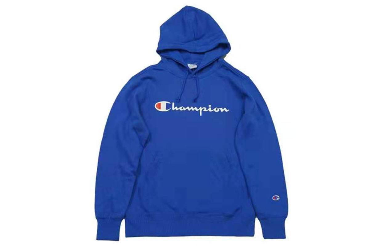 Champion Letter Logo Graphic Sweatshirt Blue (US Edition) - GF68-Y08069-410