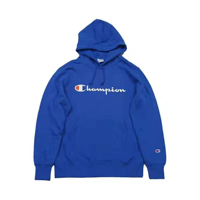 Champion Letter Logo Graphic Sweatshirt Blue (US Edition) - GF68-Y08069-410