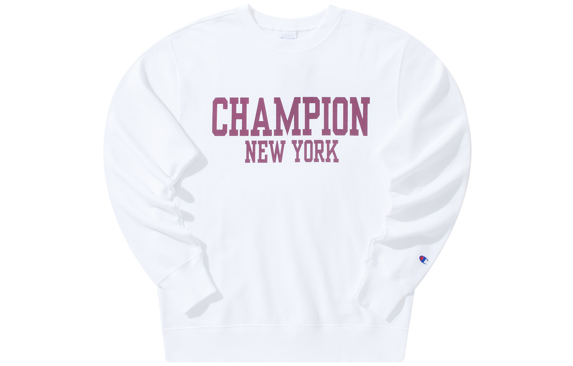 Champion Letter Print Long Sleeve Sweatshirt Japan Edition Unisex Couple Style C3-U017