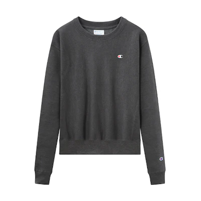Champion Life Premium Double Logo Hoodie Unisex Carbon Gray GF70-Y06145-00C