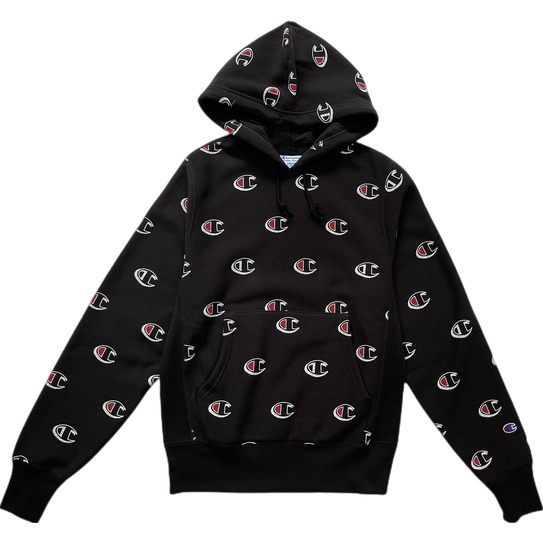 Champion Life Premium RW Series C Logo Hoodie Pullover Unisex US Edition S2974