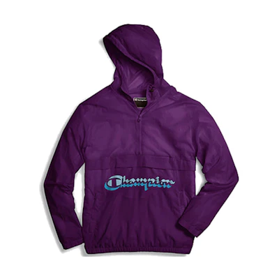 Champion Lightweight Hoodie Jacket Purple Grape Unisex US Version V0180-549964-T1F
