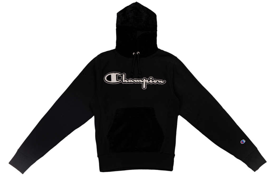 Champion Logo Corduroy Pullover Hoodie - Unisex S4448-550267