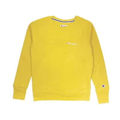 Champion Logo Embroidered Oversized Crewneck Sweatshirt Unisex GF567Y08160