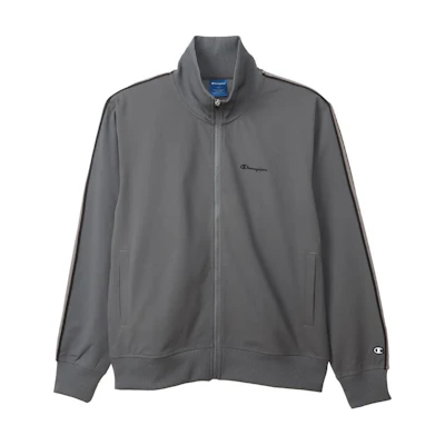 Champion Logo High-Neck Zip-Up Long-Sleeve Jacket for Men C3-ASE01