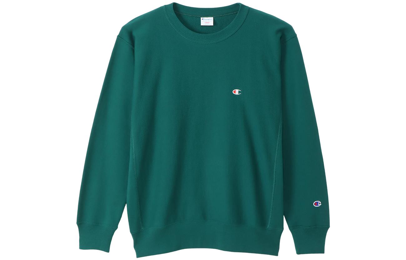 Champion Logo Patch Crewneck Sweatshirt Japan Edition Unisex C3-T016