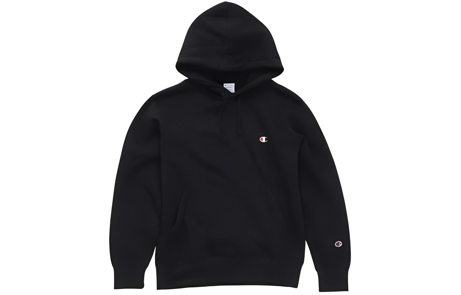 Champion Logo Printed Hoodie Long Sleeve Pullover C3Y139-370