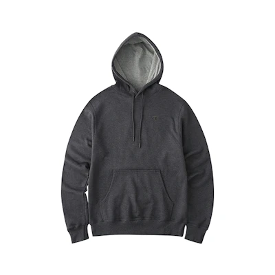 Champion Logo Pullover Fleece Sweatshirt Unisex Dark Grey (US Version) S0889-407D55-G61