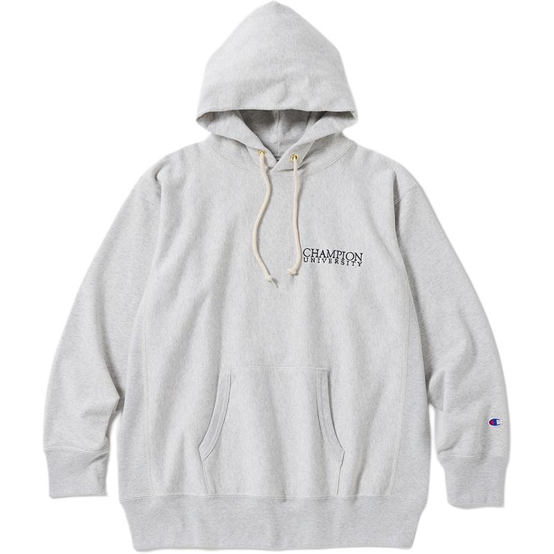 Champion Logo Pullover Hoodie Long Sleeve Sweatshirt C8-A103