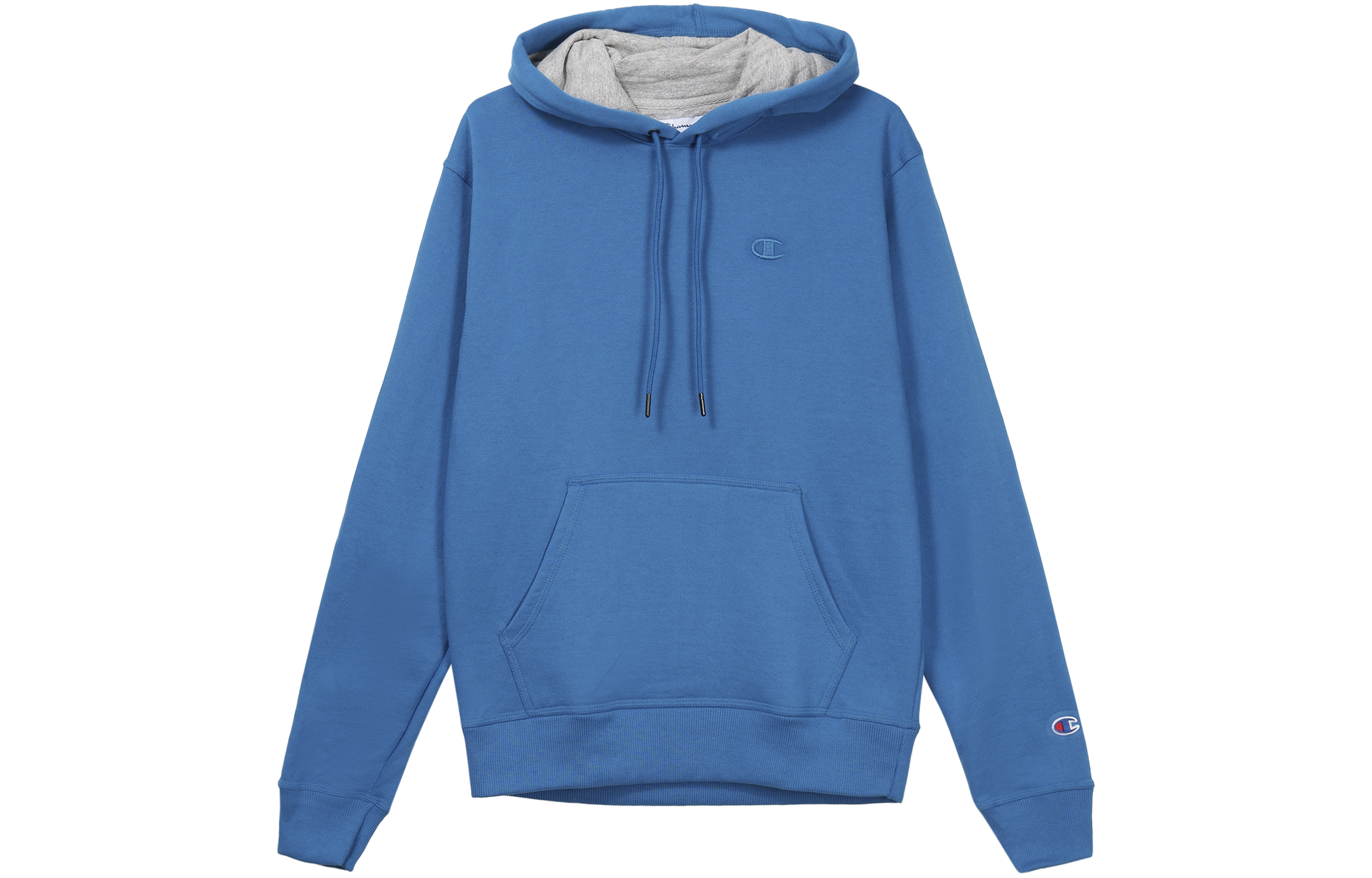 Champion Logo Pullover Hoodie Unisex Crystal Blue (US Version) S0889-407D55-1TI